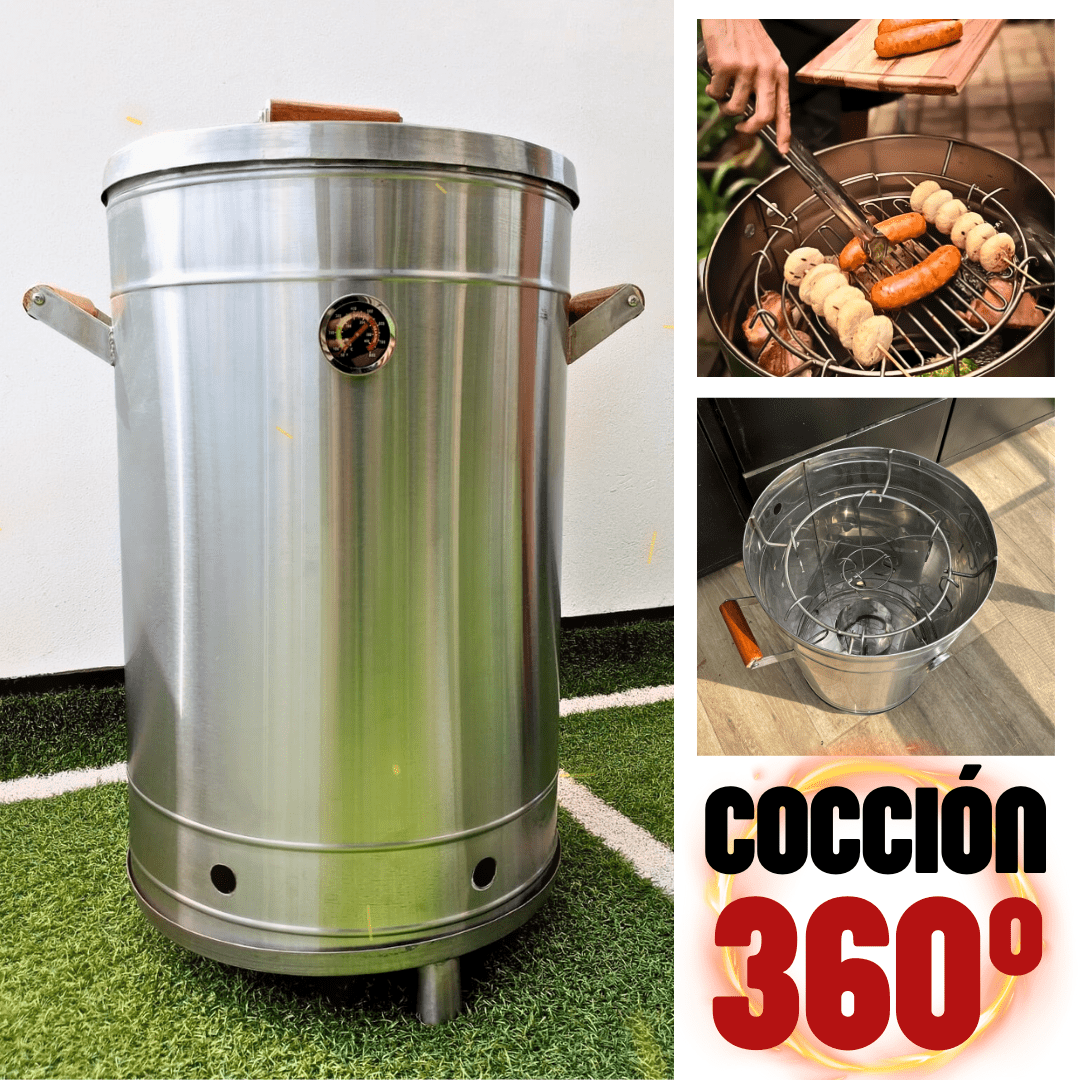 MASTER GRILL BARREL - Barril Asador Portátil - MI TIENDA